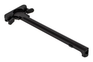 Lewis Machine and Tool AR15 ambidextrous charging handle features durable latches